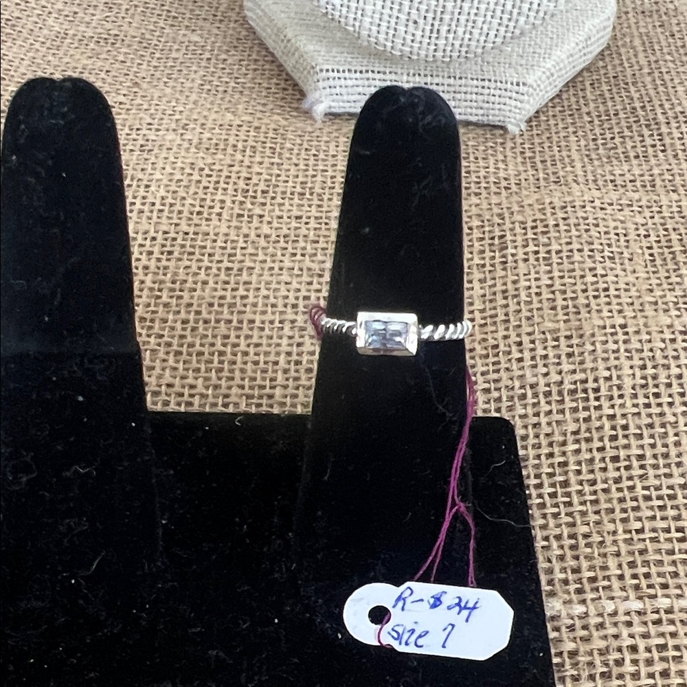 Silpada Belle Fleur Stack Silver Women's Ring